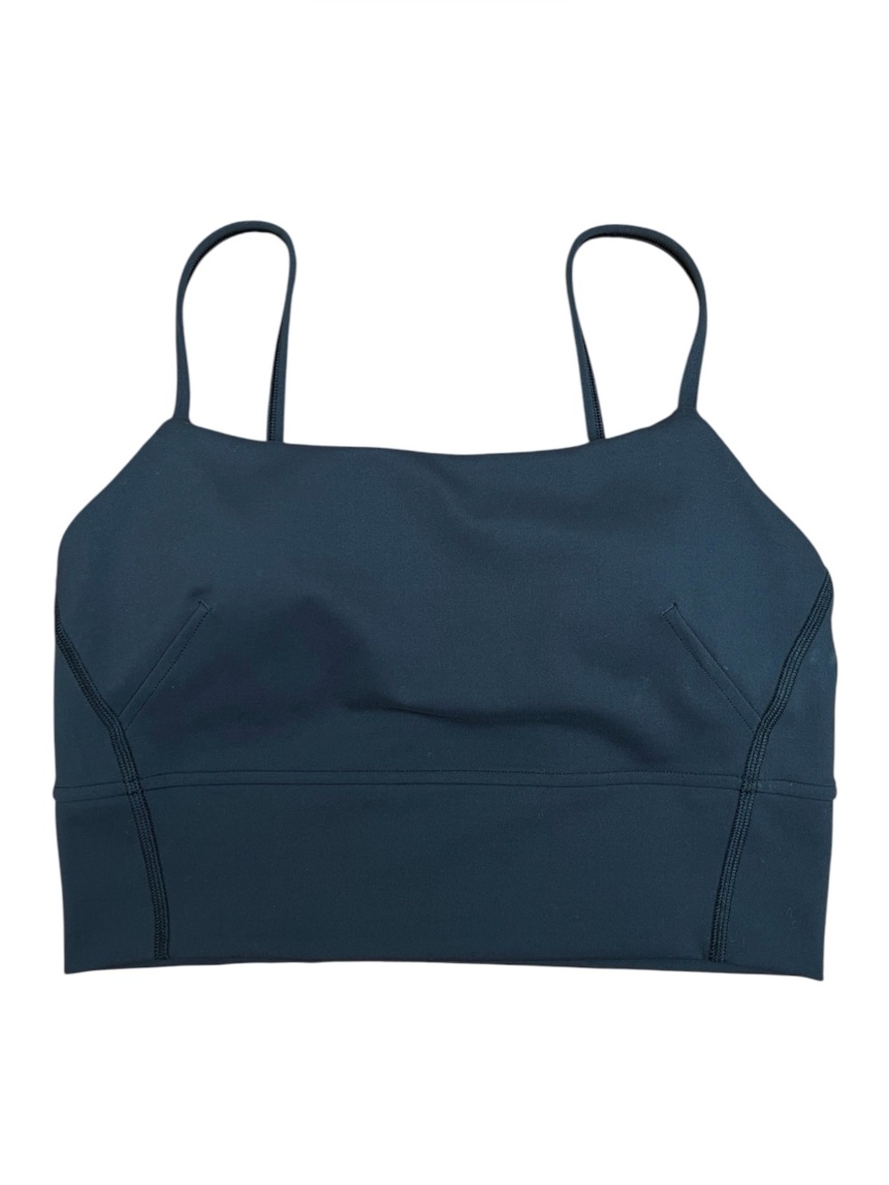 Lululemon Wunder Train Strappy Tank Bra Top Black Size 6